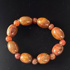 Vintage Natural Agate Bead bracelets